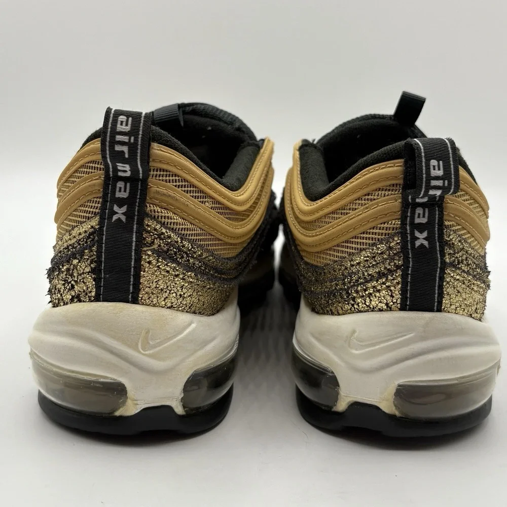 Nike Sneakers Women's GoldAir Max 97 'Cracked Gold' | DO5881 700 2021 Size W‎ 8